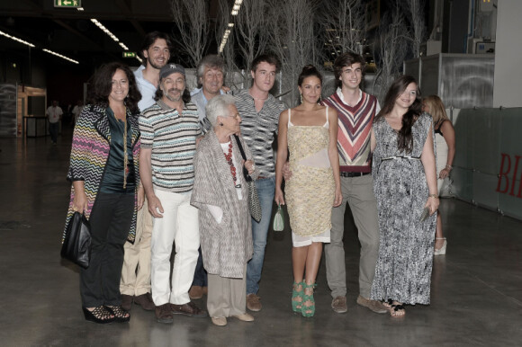 La famille Missoni à la 10e édition de Convivio. Milan, le 10 juin 2010
