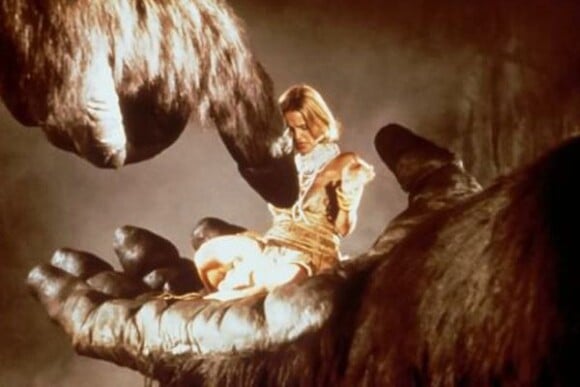 King Kong avec Jessica Lange en 1976