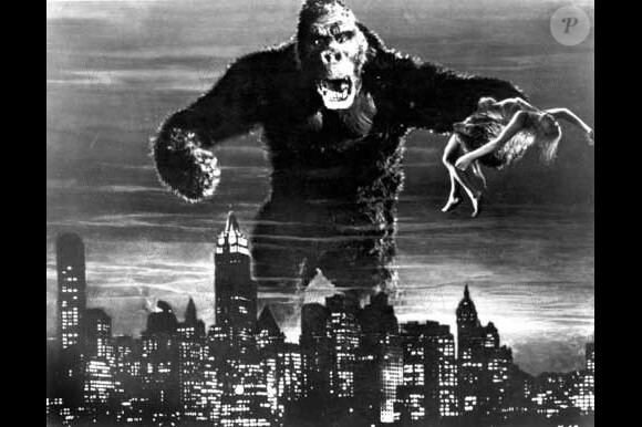 Fay Wray aux prises de King Kong en 1933