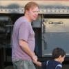 David Caruso va dîner avec son fils Marquez et sa fille Paloma à Studio City le 17 juin