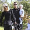 Gavin Rossdale en famille avec sa femme Gwen Stefani et leurs fils Kingston et Zuma