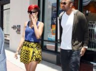 Pour son boyfriend, Rihanna met le paquet question couleurs... Too much ?