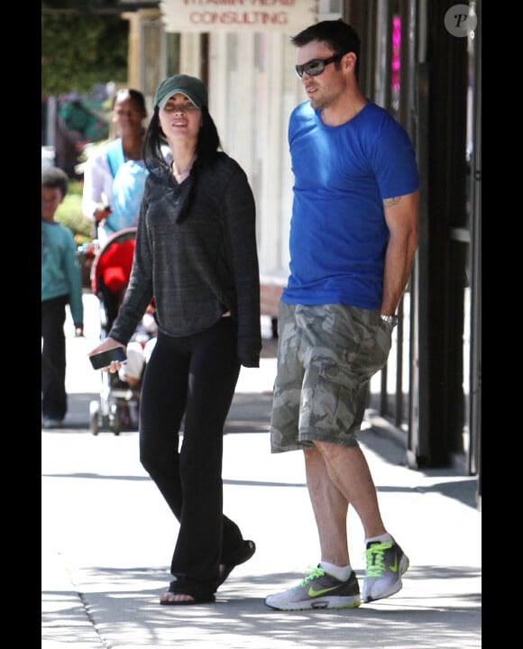 Megan Fox et Brian Austin Green incognito dans les rues de Los Angeles en mai 2010