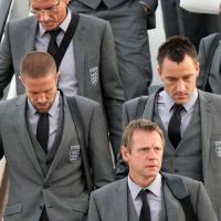 Terry, Cole, Lampard, Beckham... : Retour au bercail sinistre, malgré la présence de leurs compagnes...