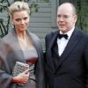 Albert Grimaldi et sa future épouse Charlene Wittstock