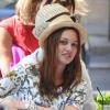 Leighton Meester et quelques amis à Paris, le 4 juillet 2010