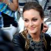 Leighton Meester au défilé Chanel Haute Couture 2010/2011 le 6 juillet 2010 au Grand Palais