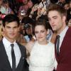 Robert Pattinson, Taylor Lautner, Kristen Stewart
