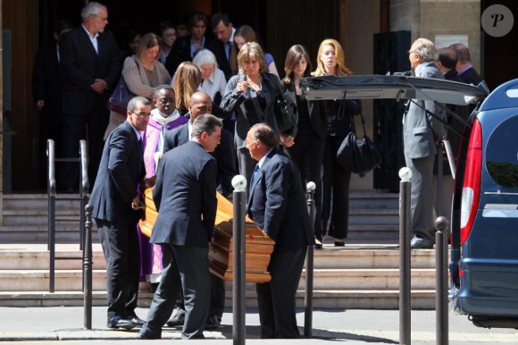 Obsèques de Francis Vacher, le 7 juillet 2010.