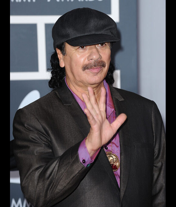 Carlos Santana, lors des 52èmes Grammy Awards, à Los Angeles en janvier 2010