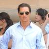 Matthew McConaughey sur le tournage de The Lincoln Lawyer à Los Angeles le 14 juillet 2010