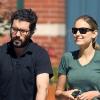 LeeLee Sobieski et son fiancé Adam Kimmel ainsi qu'avec leur bébé, à New York
