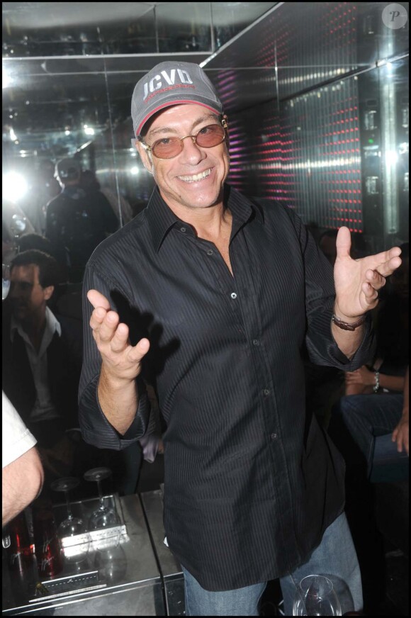 Jean-Claude Van damme à Saint-Tropez, le 20 juillet 2010