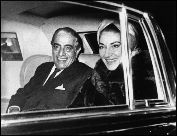 Aristote Onassis et Maria Callas