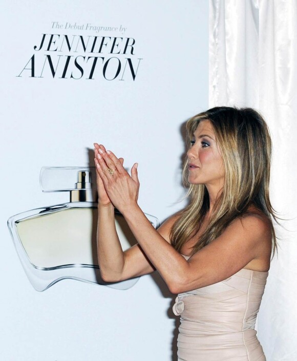 Jennifer Aniston à Londres, le 21 juillet 2010
