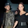 La chanteuse américaine Alicia Keys et son futur mari Swizz Beatz