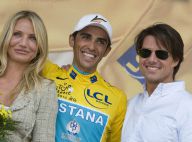 Découvrez Tom Cruise et Cameron Diaz sur la route du Tour de France... et à l'avant-première de "Night and Day" !