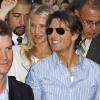 Tom Cruise à l'occasion de l'avant-première de Night and Day, à Bordeaux, le 23 juillet 2010.