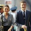 Justin Timberlake et Mila Kunis tournent le film Friends with Benefits, à New York, samedi 24 juillet.