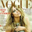 Masha Novoselova en couverture de l'édition allemande de Vogue 