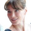 Carla Bruni tourne le nouveau film de Woody Allen, à Paris, en juillet 2010.