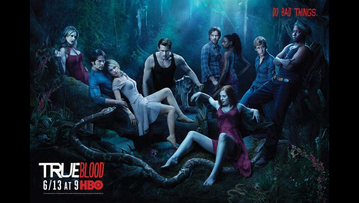 Photo : Poster promo True Blood saison 3 - Purepeople