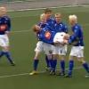 Des photos d'un match de première division islandaise, le 25 juillet 2010.