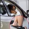 Salma Hayek, blessée à la cheville, se rend chez le médecin. Le 26 juillet 2010
