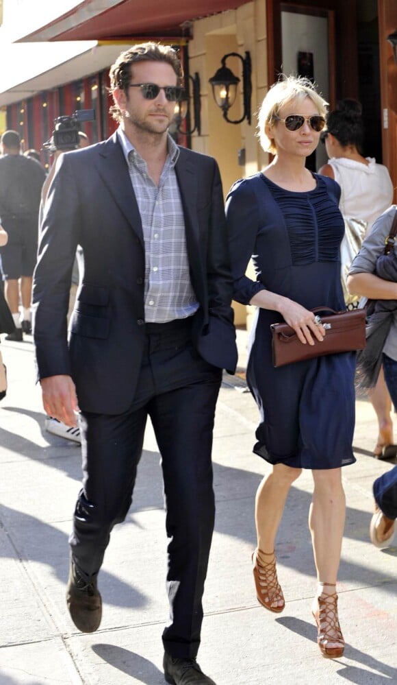 L'actrice américaine Renée Zellweger et son boyfriend l'acteur Bradley Cooper