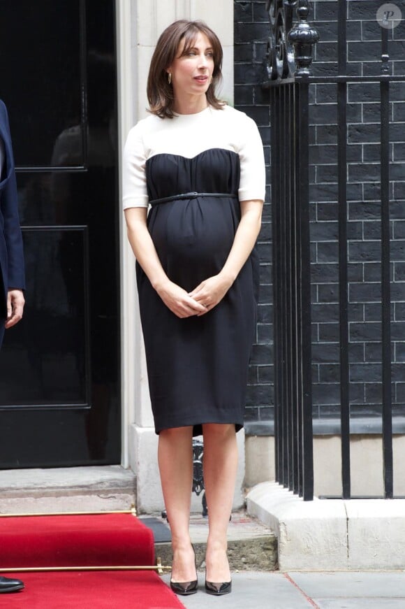 Samantha Cameron, l'épouse du Premier ministre britannique David Cameron (qui attend d'ailleurs son quatrième enfant)