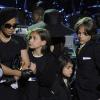 Janet Jackson et les trois enfants de son défunt frère : Paris, Prince et Blanket