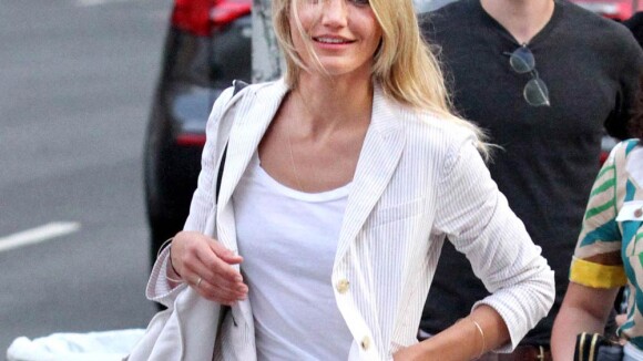 Cameron Diaz : Toujours aussi pétillante, surtout lorsqu'elle retrouve ses amis !