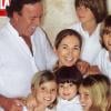 Julio Iglesias et sa famille, Miranda sa compagne et leurs enfants