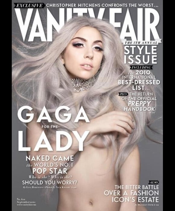 Lady Gaga en couverture de Vanity Fair
