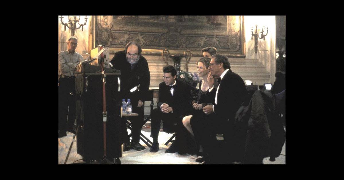Stanley Kubrick sur le tournage d'Eyes Wide Shut Purepeople