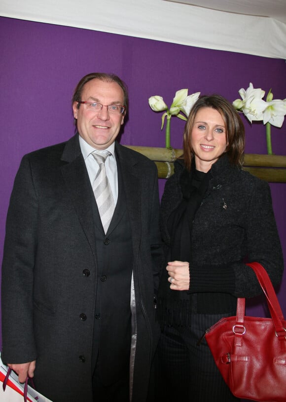 Laurent Fignon et son épouse Valérie
