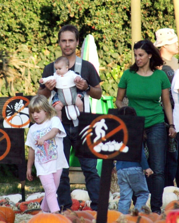 Chad Lowe, sa femme Kim Painter et leur fille Mabel