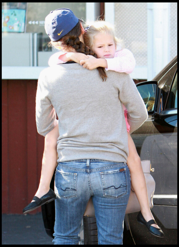 Jennifer Garner, ses filles et sa mère 31 août 2010 à Brentwood