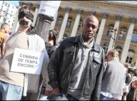 Harry Roselmack et Christophe Hondelatte, réunis pour soutenir leurs confrères...