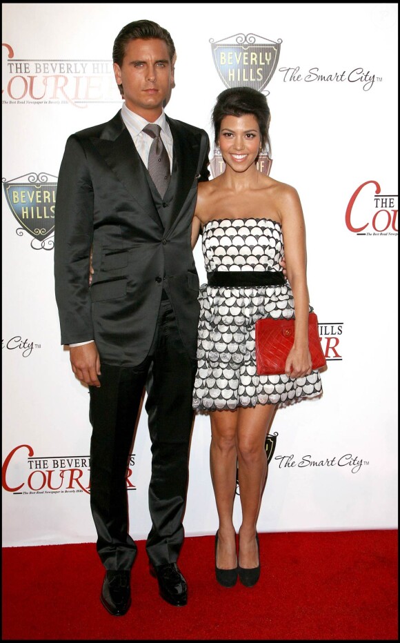 Scott Disick et Kourtney Kardashian, à l'occasion de la soirée "The Taste of Beverly Hills", organisée par Food and Wine, au 9900 Wilshire de Beverly Hills, à Los Angeles, le 2 septembre 2010.
