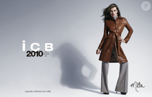 Milla Jovovich pour la collection automne 2010 de la marque ICB - ligne capsule par Milla Jovovich