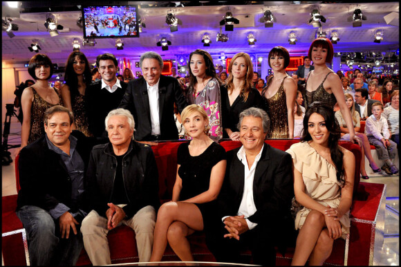 L'enregistrement de l'émission Vivement Dimanche dont la diffusion est prévue le 12 septembre 2010