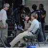Carla Bruni-Sarkozy sur le tournage de Minuit à Paris, réalisation de Woody Allen, en juillet 2010. Une participation de la Première dame qui serait une très bonne affaire pour le cinéaste...