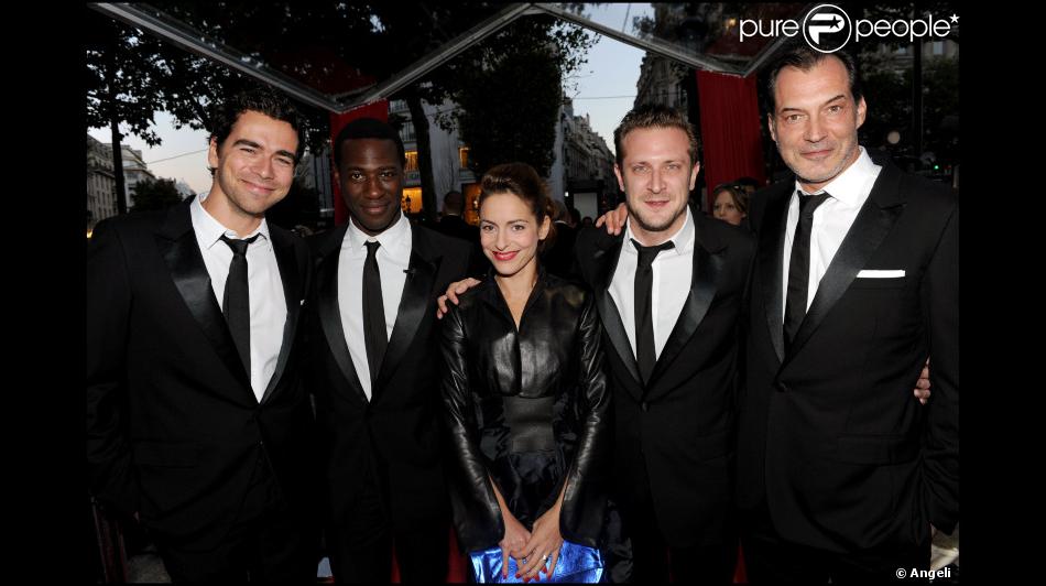 Gilles Lemaire Jacky Ido Audrey Dana Laurent Couson Et Samuel Labarthe Lors De L Avant Premiere Du Film Ces Amours La A Paris Le 12 Septembre 2010 Purepeople