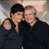 Sachka et son père Claude Lelouch lors de l'avant-première du film Ces amours-là à Paris le 12 septembre 2010
