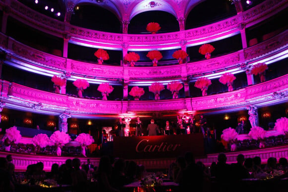 La soirée Cartier à l'Opéra Comique de Paris le 12 septembre 2010 : Ambiance "Paris à la folie"