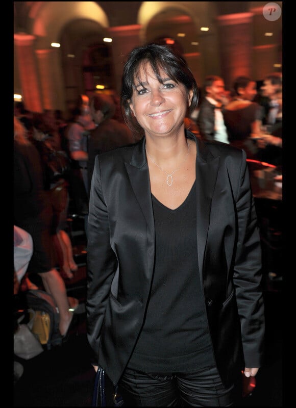 Valérie Expert au cocktail de rentrée de TF1 (13 septembre 2010 au Palais Brongniart)