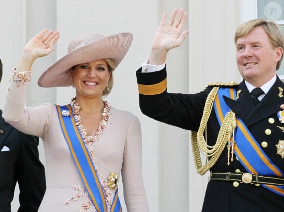 Le Prince Willem-Alexander et la princesse Maxima 