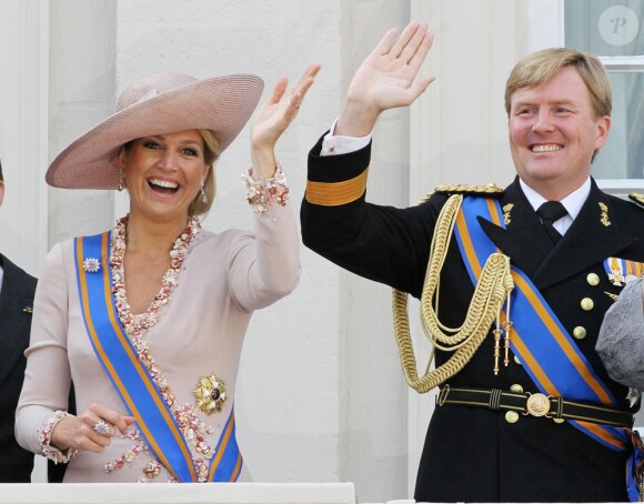 Le Prince Willem-Alexander et la princesse Maxima 