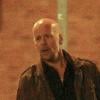 Bruce Willis sur le tournage de The Cold Light of Day à Madrid le 1er octobre 2010